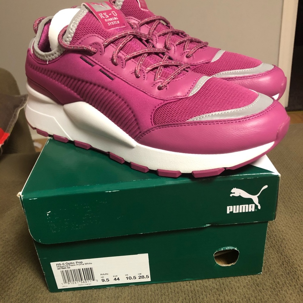 Puma RS-0 optic pop Casual Running Shoes Purple - Picture 2 of 6